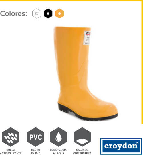 Bota PVC Croydon C/P