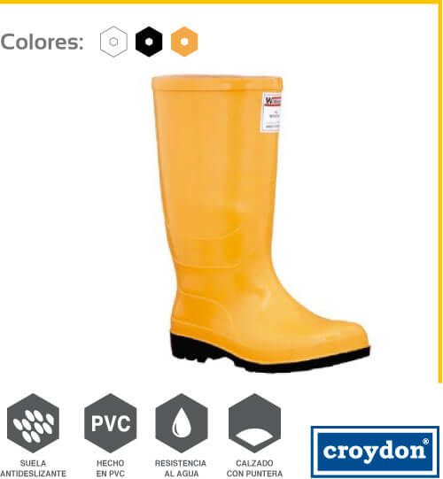 Bota PVC Croydon S/P