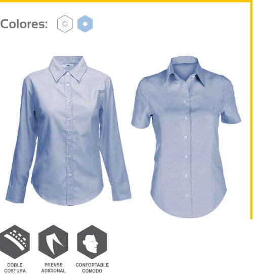 Camisa Oxford Dama