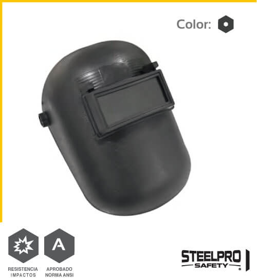 Careta Soldador Con Vidrio