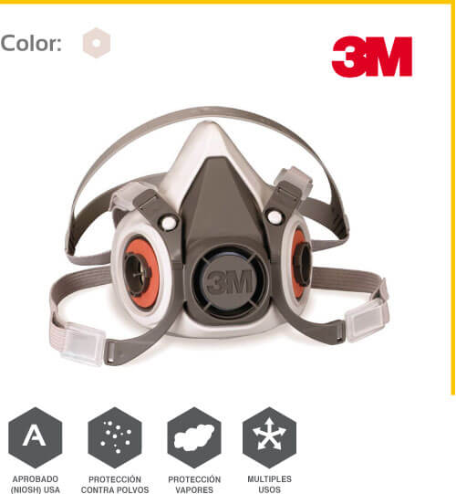 Respirador Doble Cartucho